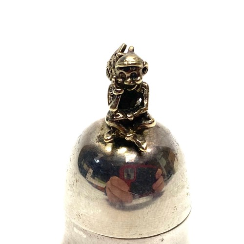 986 - Sterling silver child's tooth box with a fairy on the top. (saves losing the tooth under the pillow)... 