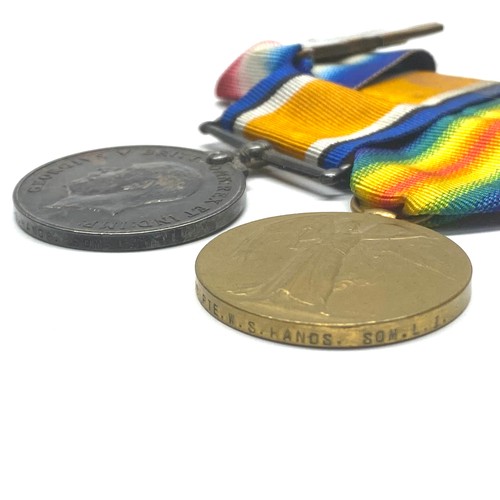 940 - WW1 Trio 1914-1915 Star, British War Medal and The Allied Victory Medal awarded to: 15348 Pte W S Ha... 