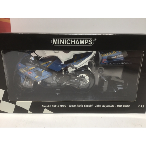 749 - Two die cast model motorbikes including Guiloy Honda super sport CBF and Suzuki GSX R1000