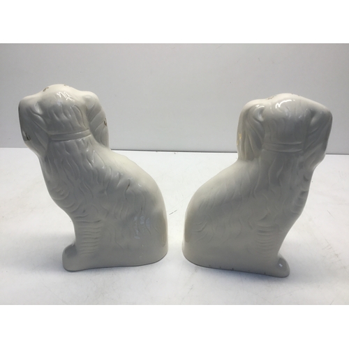 793 - A pair of vintage Beswick fireside dogs 25cm tall