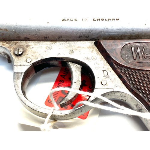 794B - The Webley Premier .22 air pistol made in england by Webley & Scott Ltd Birmingham; serial No: 433