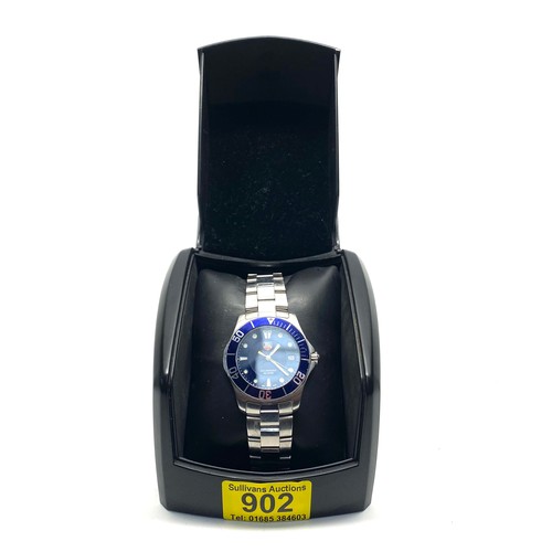 902 - Tag Heuer WAB1112 Aquaracer Date Men's watch, 40mm. Comes with box and spare links, no papers.