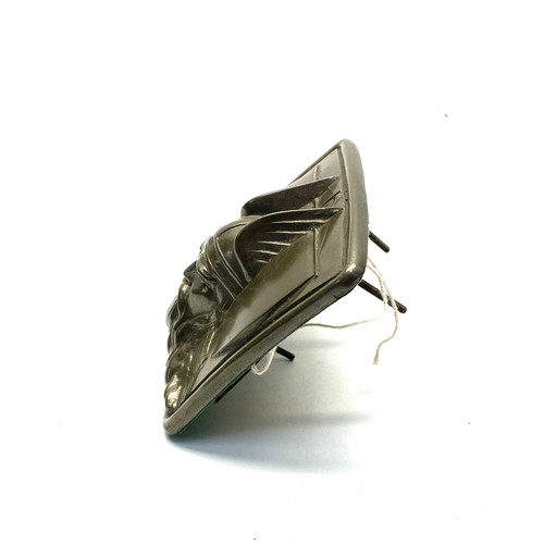 864 - Rover P4 metal grill badge.