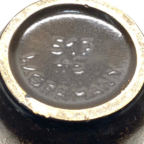 1118 - Einrich West Germany pottery lava stone vase; 46cm tall.