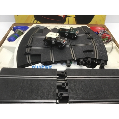 1119 - Scalextric rally 45 set in original box with cars