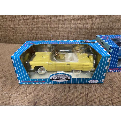 1149 - 3 die cast model cars including: 1956 ford Thunderbird LTD Edition and Chevrolet Bel-Air Limited Edi... 