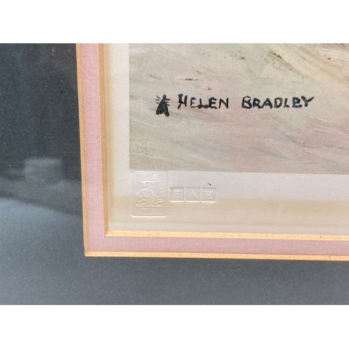 933 - Helen Bradley signed print  