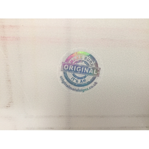 753B - Ford Escort Mk2 rally car metal sign 70cm x 50cm