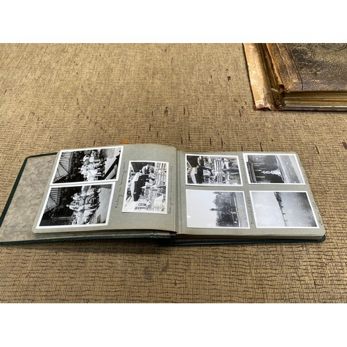 1353 - Two photo albums from a Pre-War Germany trip in 1939, WW2 Album including Cardiff Postcards and Vict... 