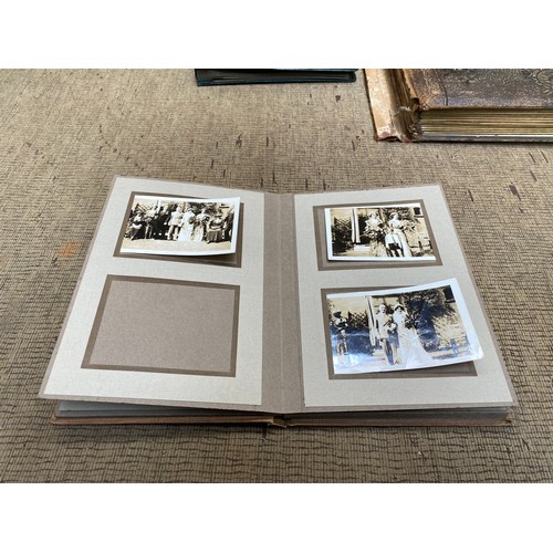 1353 - Two photo albums from a Pre-War Germany trip in 1939, WW2 Album including Cardiff Postcards and Vict... 