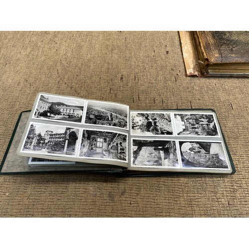 1353 - Two photo albums from a Pre-War Germany trip in 1939, WW2 Album including Cardiff Postcards and Vict... 