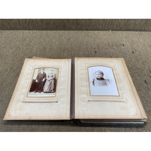 1353 - Two photo albums from a Pre-War Germany trip in 1939, WW2 Album including Cardiff Postcards and Vict... 