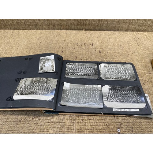 1353 - Two photo albums from a Pre-War Germany trip in 1939, WW2 Album including Cardiff Postcards and Vict... 