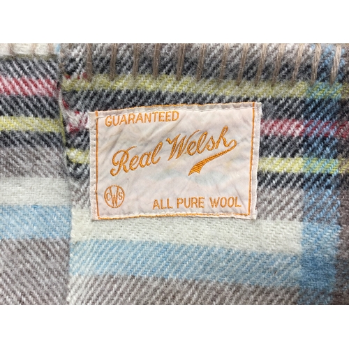 1364 - Single Welsh blanket CWS All Pure Wool