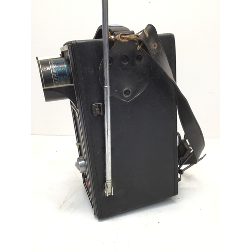 1367 - 70s Portable Transistor Dial Dashboard Radio AM-FM AITC