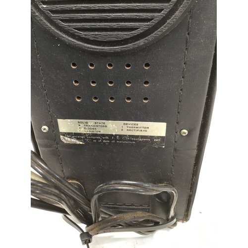 1367 - 70s Portable Transistor Dial Dashboard Radio AM-FM AITC