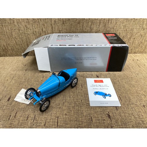 1183 - Boxed retail 1:18 CMC exclusive model M-063 Bugatti Type 35.