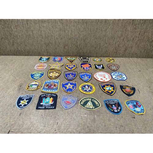 1199 - approximately 30 american emergency services patches.