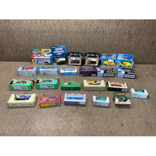 1301 - Selection of cars including: Corgi, Days gone and Matchbox.