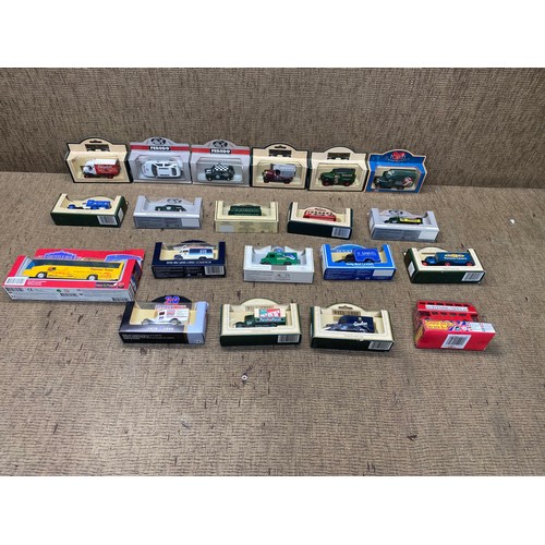 1302 - Selection of vans and bus including: Ferodo and days gone.