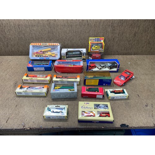 1314 - Collection of Die cast model vehicles including: Corgi, Matchbox.