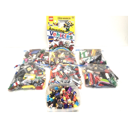 1340 - A quantity of vintage Lego including mini figures