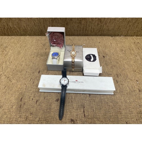 937 - 4 watches including: Dazzle, Enchanted, Huawei and Chronon.