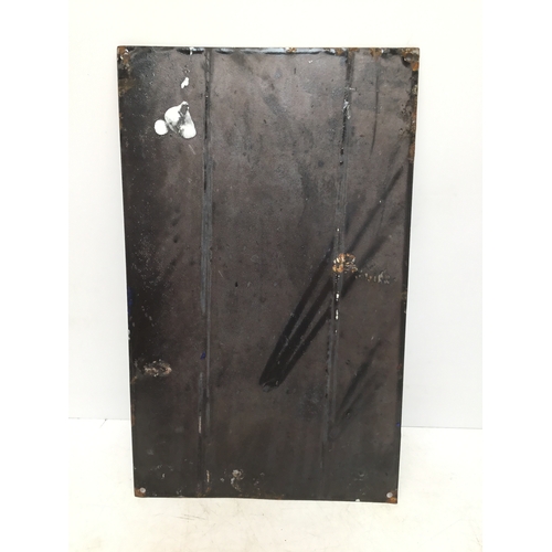 1354 - Enamel sign for Homade working boots 46cm x 28cm