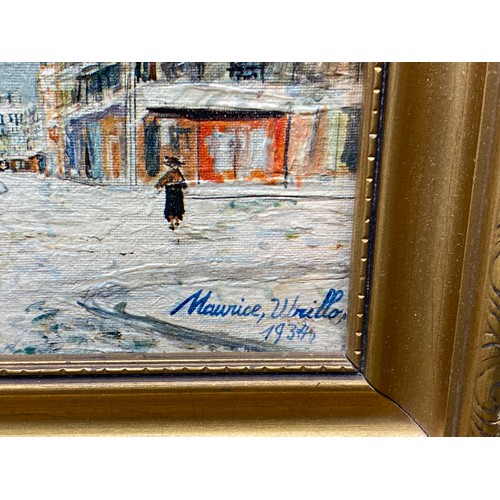 1013A - Framed Oil On Canvas 