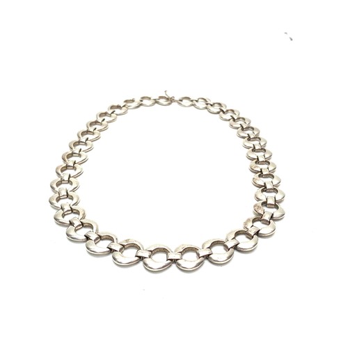 1026 - Beautiful Sterling Silver Necklace 45cm 60grams.