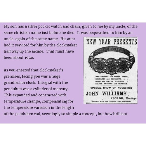 1387 - Fabulous Mechanical Station clock by John Williams, who had a clock shop in the Arcade Merthyr Tydfi... 