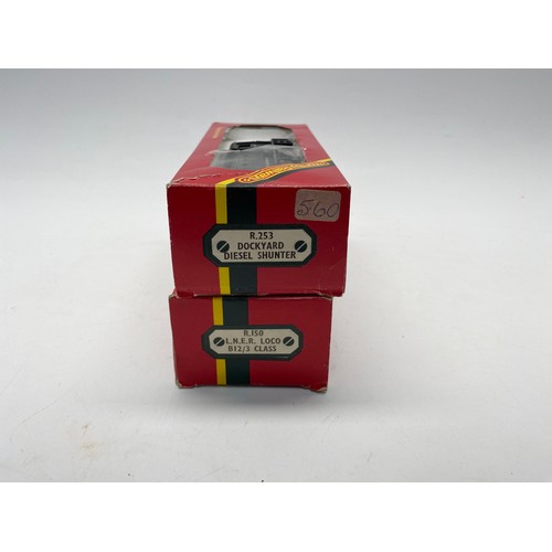 817 - Hornby Railways R.253 Dockyard Diesel Shunter and Hornby Railways R.150 L.N.E.R. Loco B12/3 Class