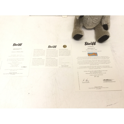 840 - A Modern Steiff Jointed Bear 