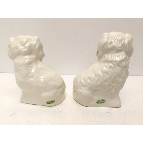 845 - A pair of Beswick fireside dogs 14cm