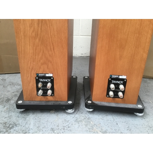 1100 - A pair of Tannoy Revolution XT 8F floor speakers with retail packaging