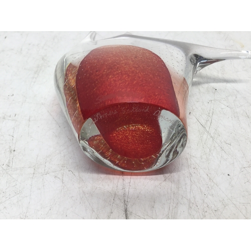 817 - Caithness glass paperweight “The Dancer” by Sarah Peterson 20cm