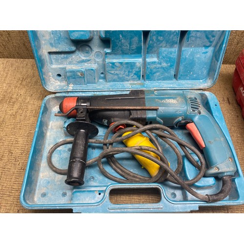 293 - Hilti Hardcase and a Makita rotary Hammer Drill.