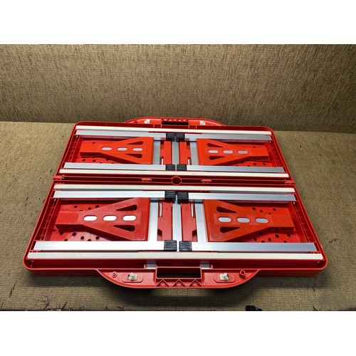 257 - Fold up camping table.