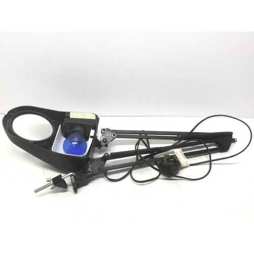265A - Anglepoise work light with magnifier
