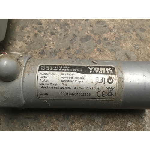 14 - York fitness inspiration 100 exercise bike