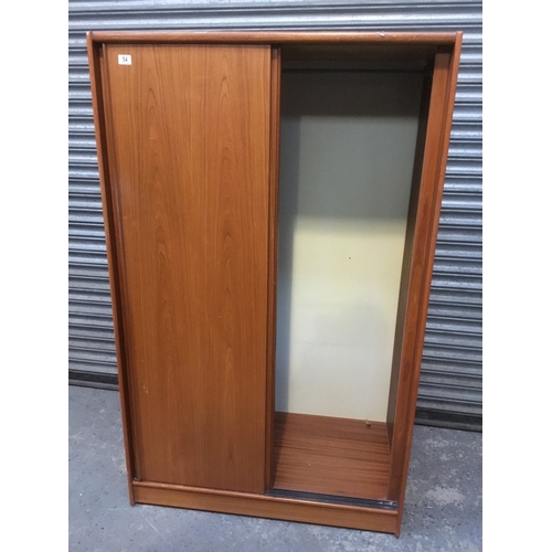 54 - Double wardrobe by AustinSuite with sliding doors 171cm x 105cm
