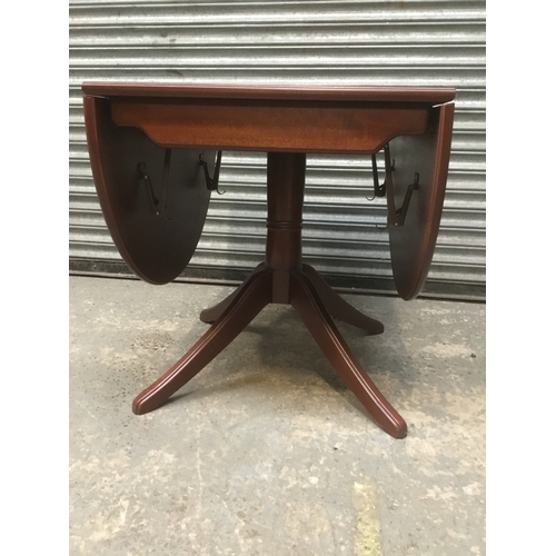 60 - G Plan drop leaf dining table 152cm x 91cm (open)