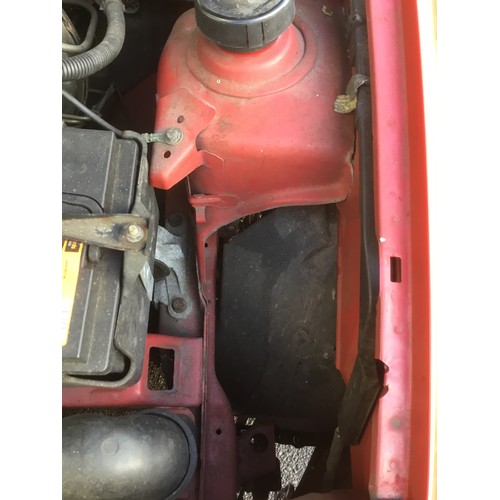 1300 - Red Ford Fiesta Freestyle, 5 door hatch, Petrol, 1242cc, VRN CN02RYJ, MOTD till the 1st May 2026, St... 