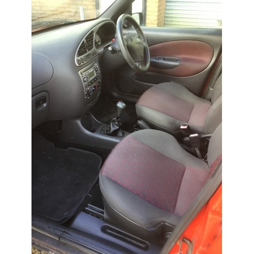 1300 - Red Ford Fiesta Freestyle, 5 door hatch, Petrol, 1242cc, VRN CN02RYJ, MOTD till the 1st May 2026, St... 