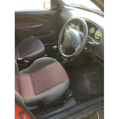 1300 - Red Ford Fiesta Freestyle, 5 door hatch, Petrol, 1242cc, VRN CN02RYJ, MOTD till the 1st May 2026, St... 