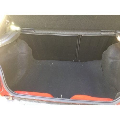 1300 - Red Ford Fiesta Freestyle, 5 door hatch, Petrol, 1242cc, VRN CN02RYJ, MOTD till the 1st May 2026, St... 