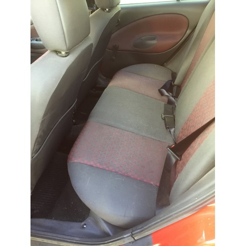 1300 - Red Ford Fiesta Freestyle, 5 door hatch, Petrol, 1242cc, VRN CN02RYJ, MOTD till the 1st May 2026, St... 