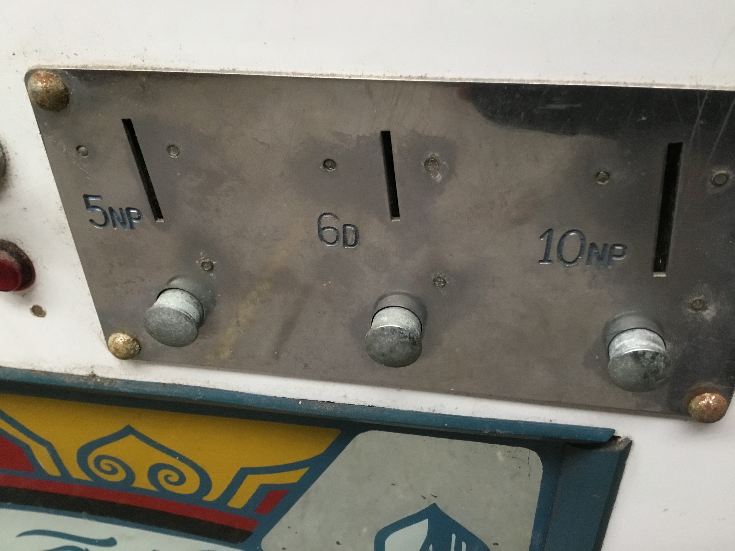 Vintage King of clubs fruit machine circa 1970’s with slots for ...