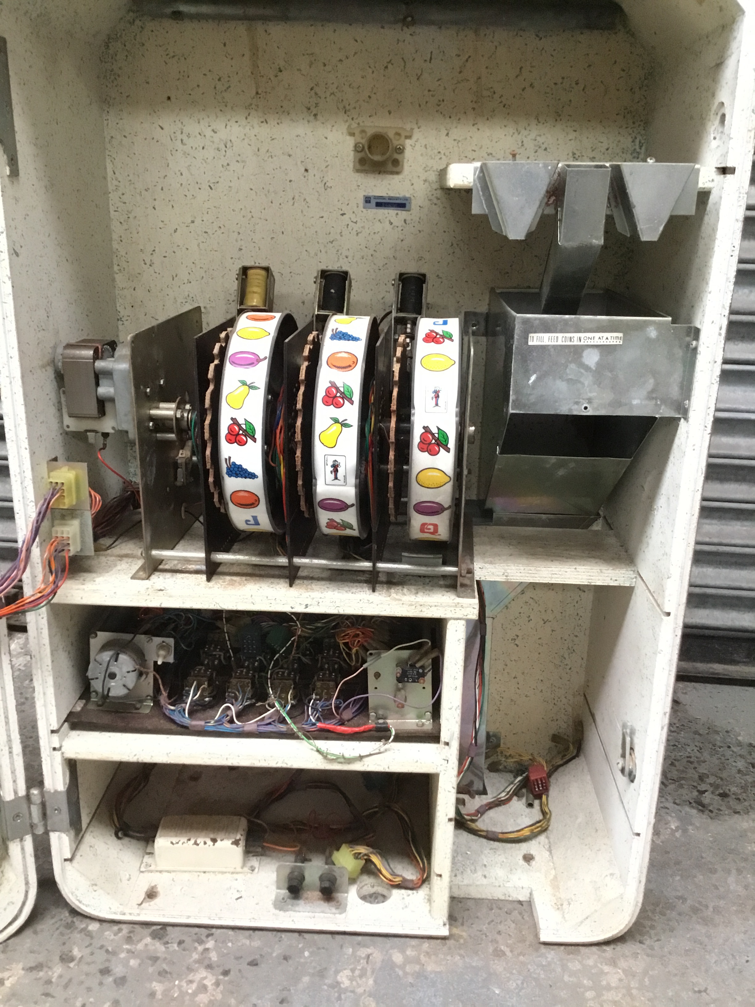 Vintage King of clubs fruit machine circa 1970’s with slots for ...