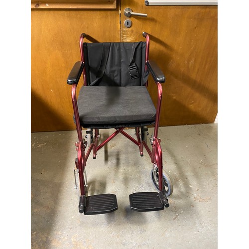 50 - Coopers light weight wheel chair